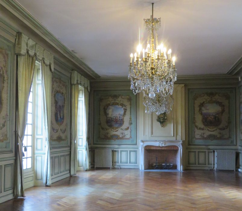 Chambre de Commerce : Grand salon, vue partielle