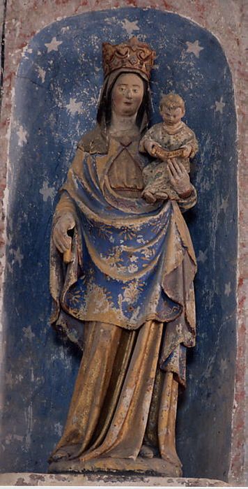 statue : Vierge à l'Enfant