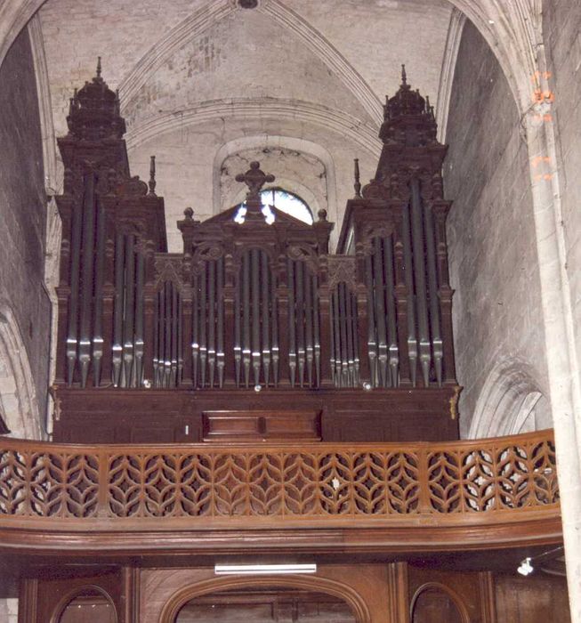 Orgue de tribune : partie instrumentale de l'orgue