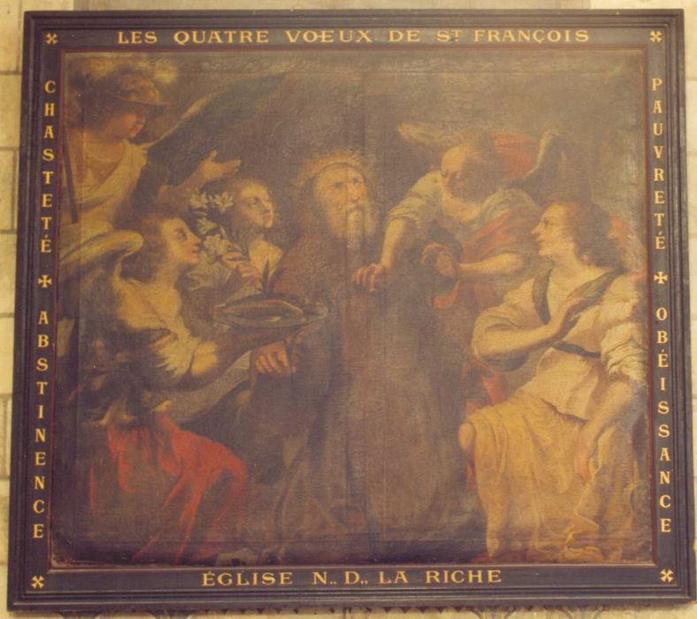 tableau : Voeux de saint François (les)