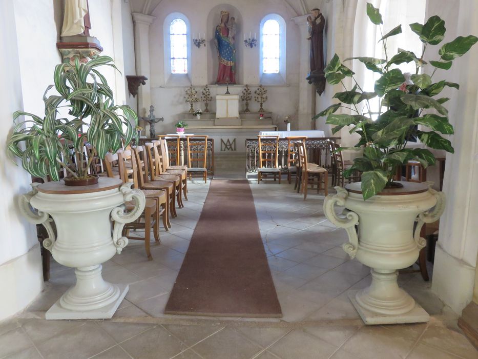 vases décoratifs (paire, vase Médicis) - © Ministère de la Culture (France), Conservation des antiquités et des objets d’art d'Indre-et-Loire - Tous droits réservés