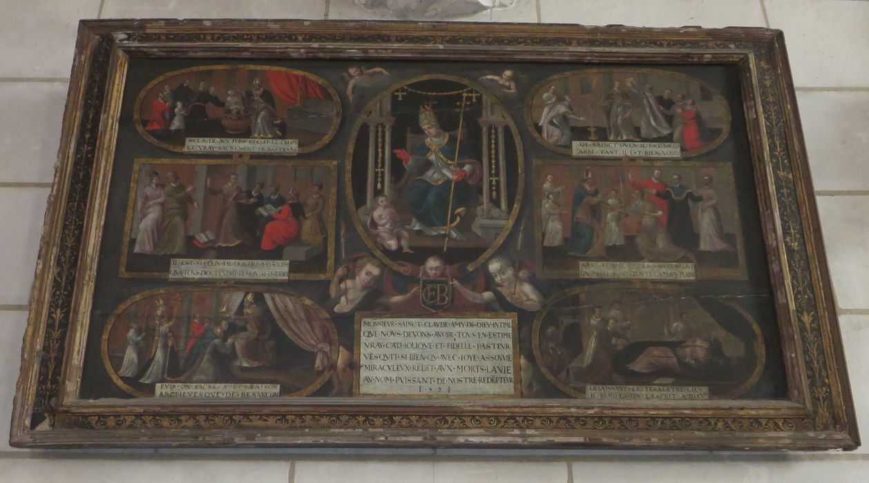 tableau : Scènes de la vie de saint Claude