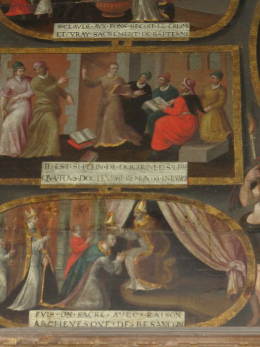 tableau : Scènes de la vie de saint Claude
