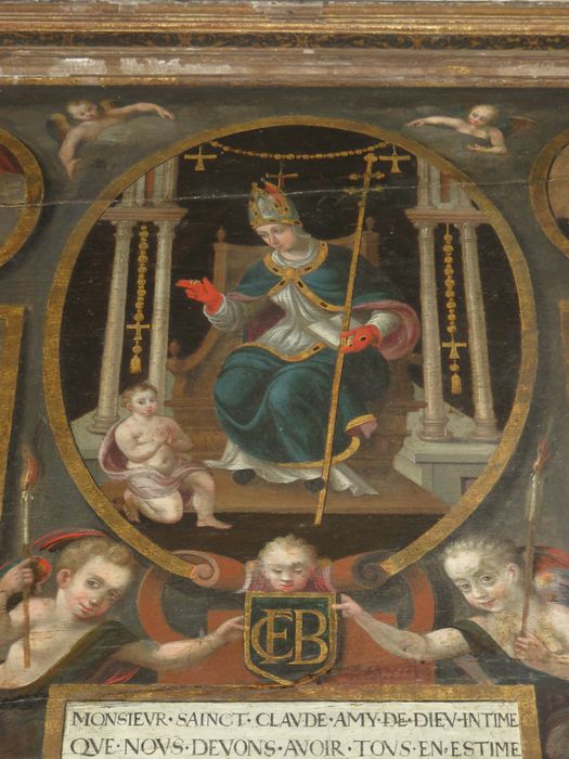tableau : Scènes de la vie de saint Claude