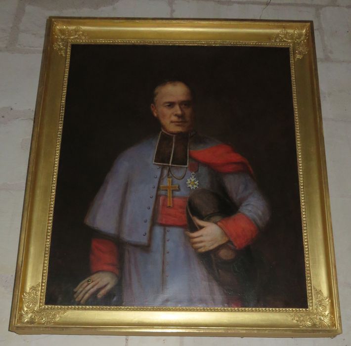 tableau : portrait présumé de Monseigneur Guillaume René Meignan