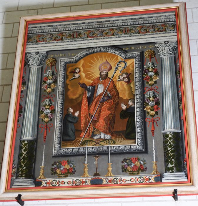 tableau : saint Blaise