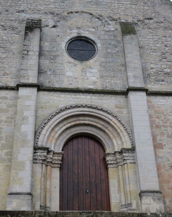 portail ouest, vue générale