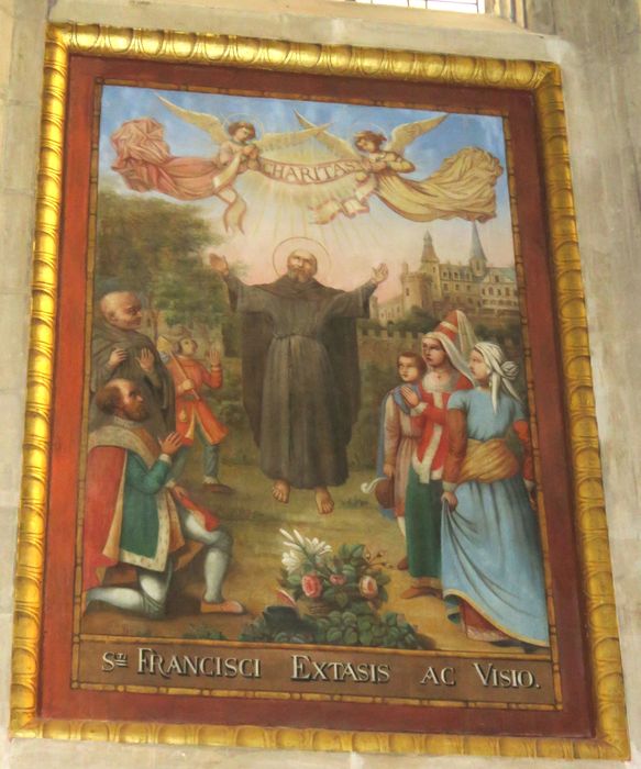 peinture monumentale : Extase de saint François