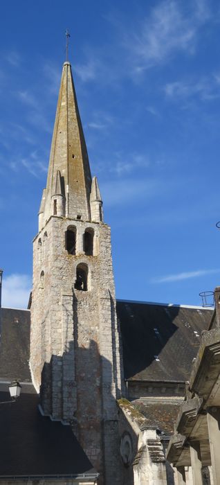 Clocher, élévation nord, vue générale