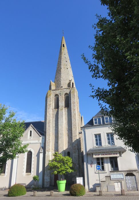 clocher, élévation sud, vue générale