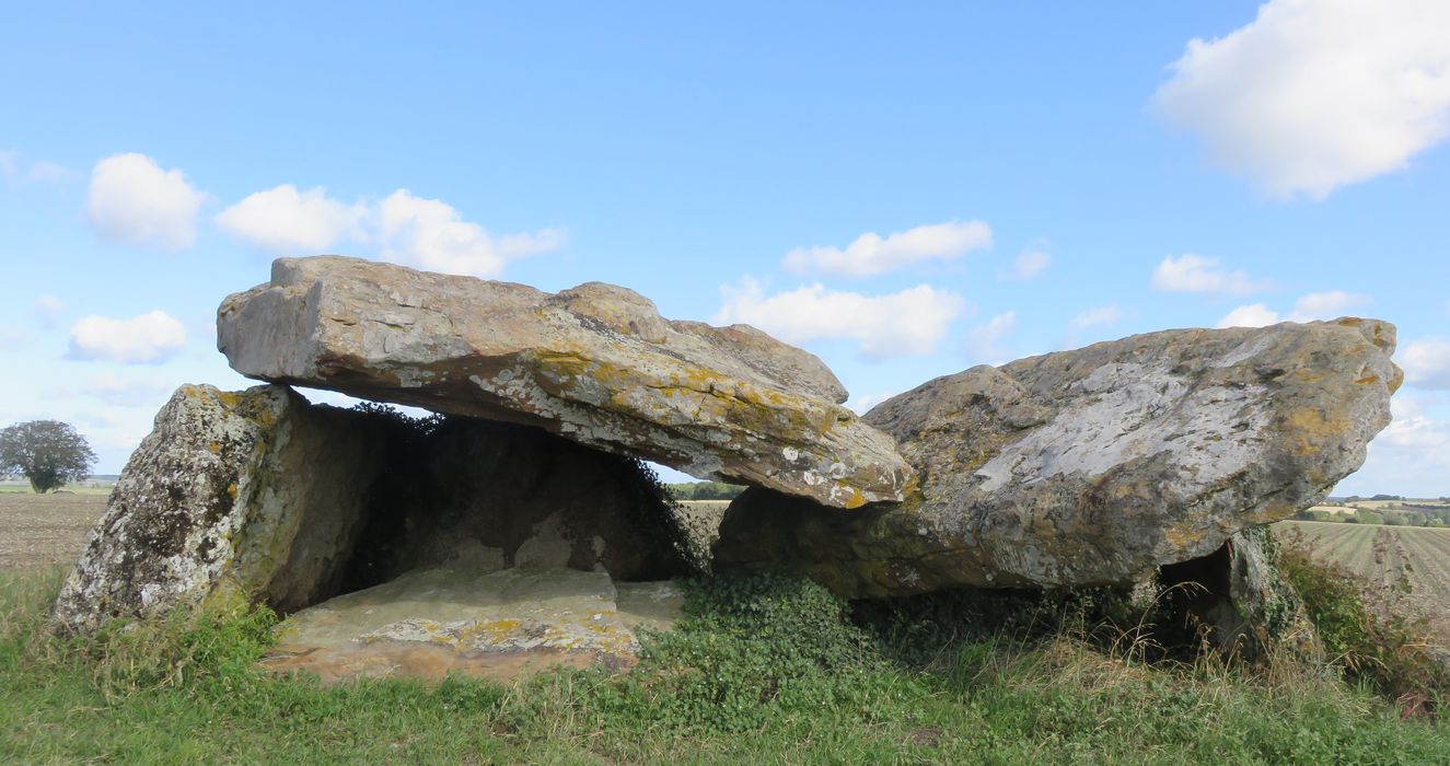 Vue générale du dolmen