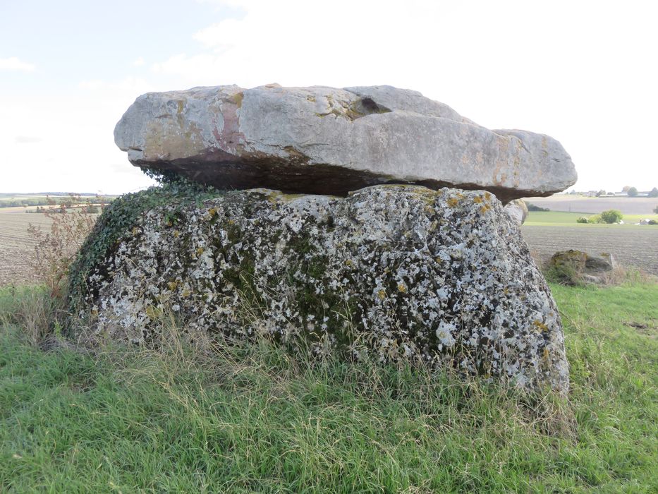 Vue partielle du dolmen