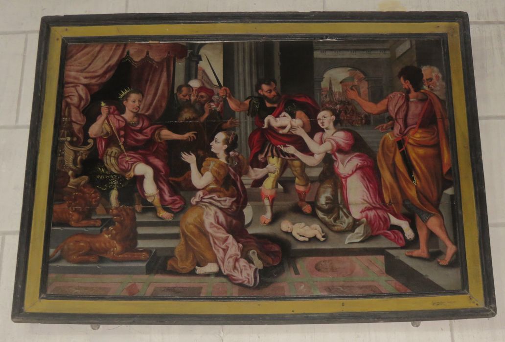 tableau : le Jugement de Salomon