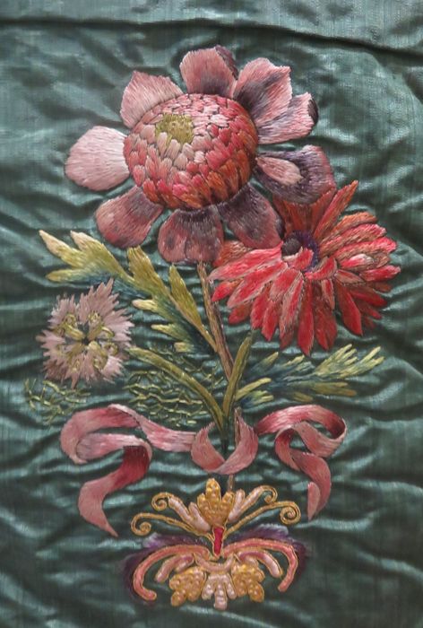 chasuble (ornement vert), détail