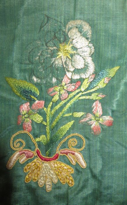 chasuble (ornement vert), détail