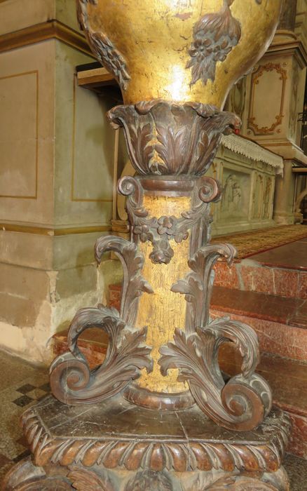 chandelier (torchère), détail