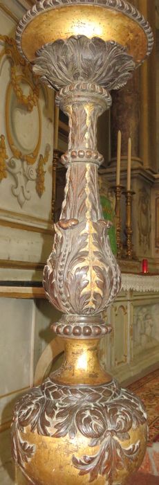 chandelier (torchère), détail