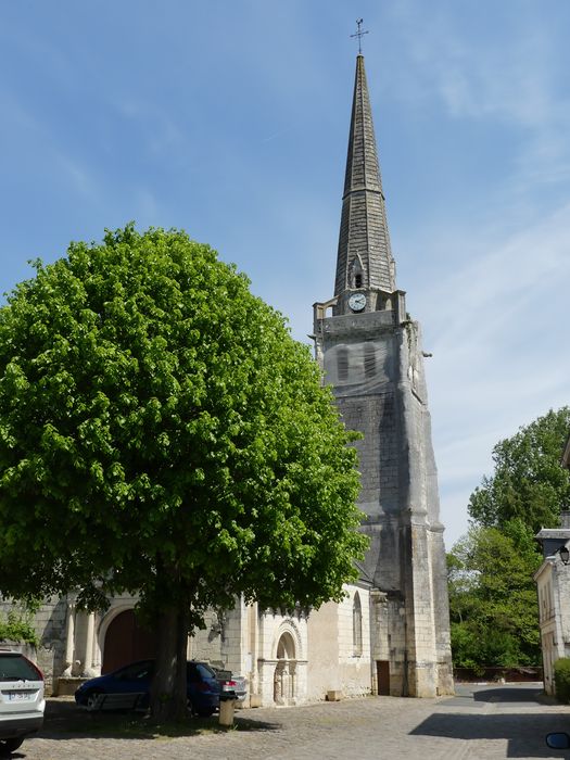 clocher, élévation ouest