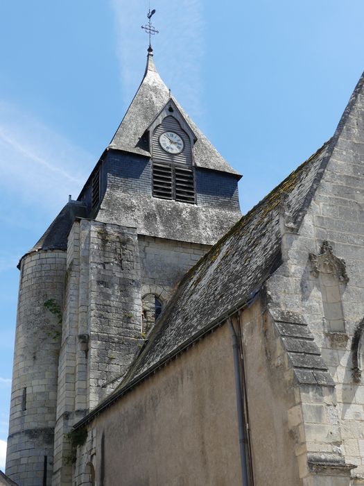 clocher, élévation ouest