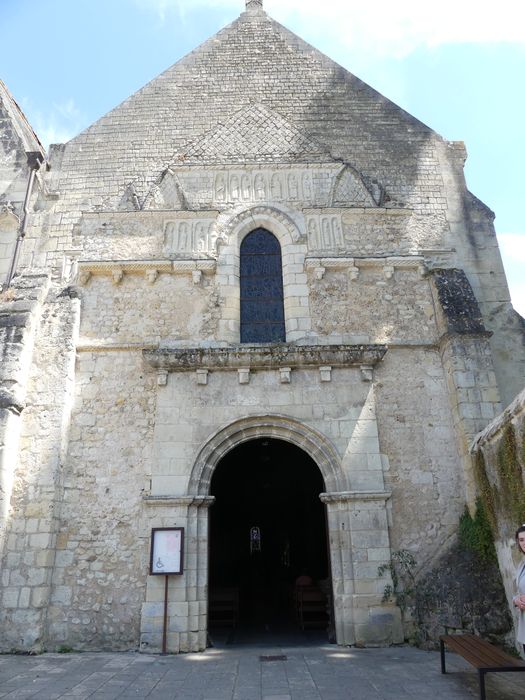 façade ouest, vue partielle