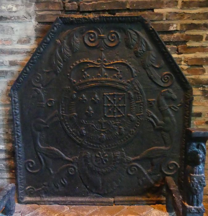 plaque de cheminée