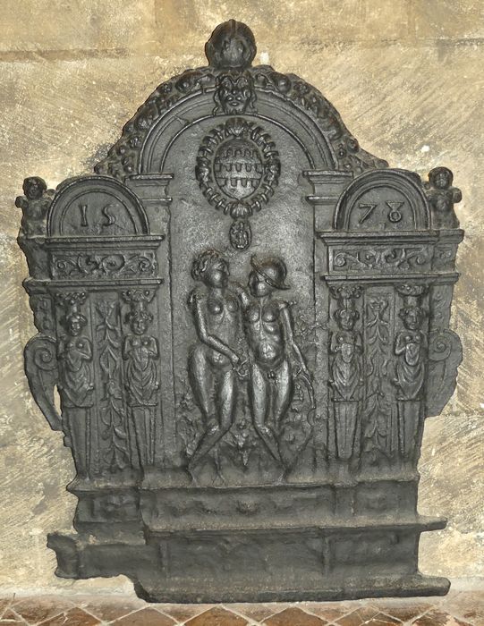 plaque de cheminée