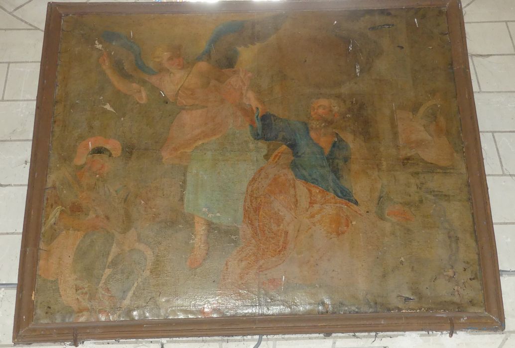 tableau : Saint Pierre délivré de la prison mamertine
