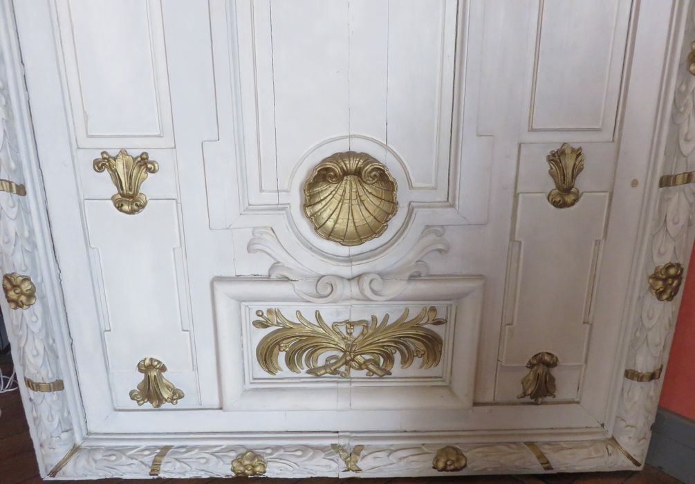 porte du château de Richelieu, détail
