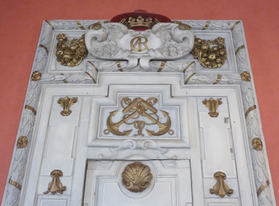 porte du château de Richelieu, détail
