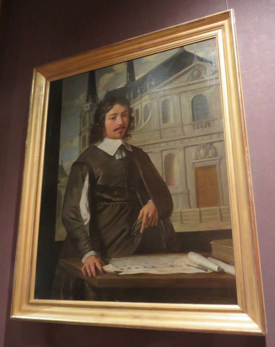 tableau : Portrait de Pierre Lemercier, architecte de l'église