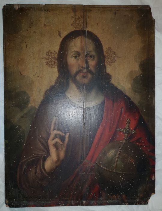 tableau : Christ bénissant (le)