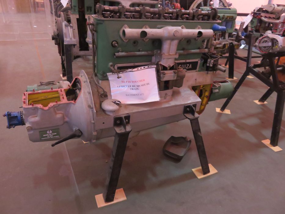 instrument de démonstration en mécanique dit de 'Connaissance du matériel automobile'