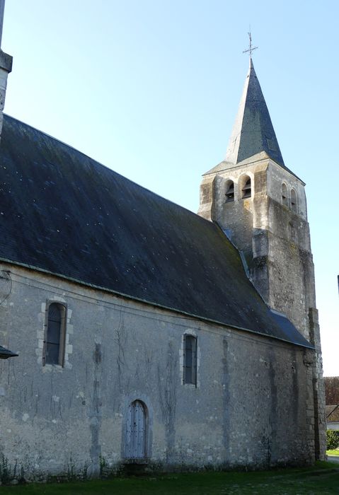 Église, façade latérale nord