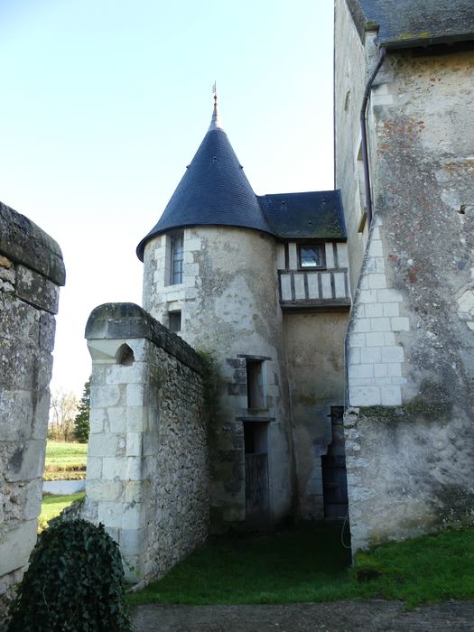 Seconde cour, logis, extrémité nord