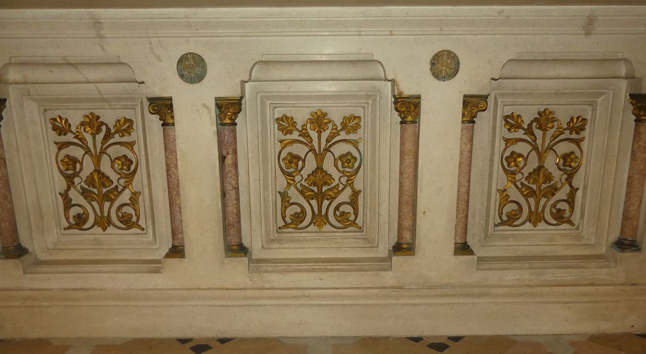 maître-autel, détail