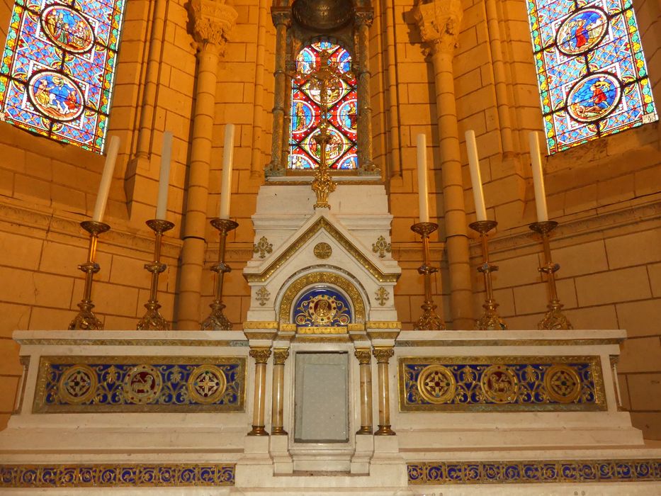 maître-autel, détail du tabernacle