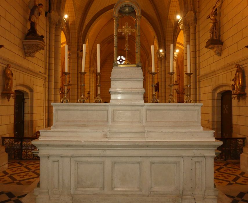 maître-autel, revers