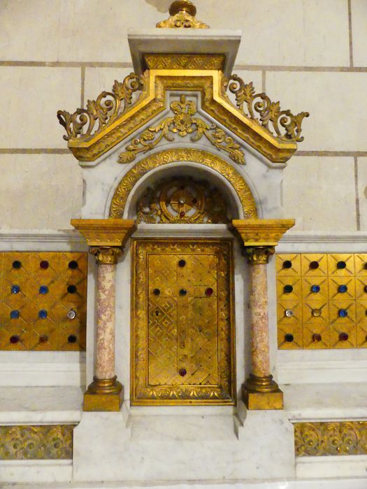 autel secondaire, détail du tabernacle