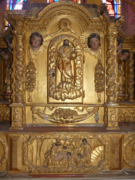 retable, détail