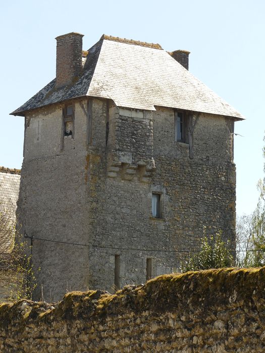 tour ouest, élévations nord et ouest