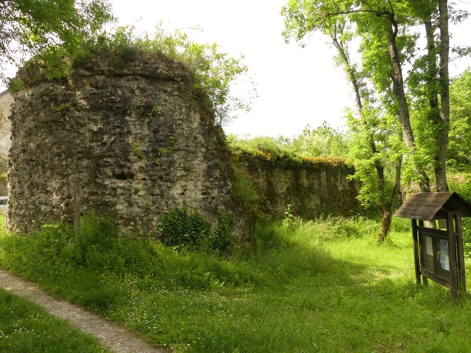 Vue partielle des vestiges