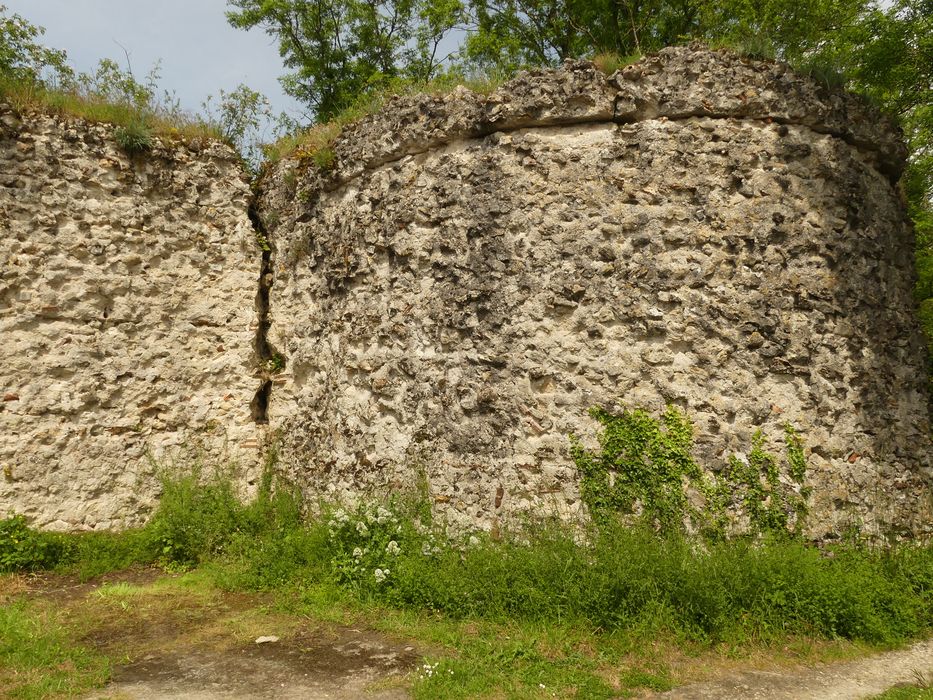 Vue partielle des vestiges