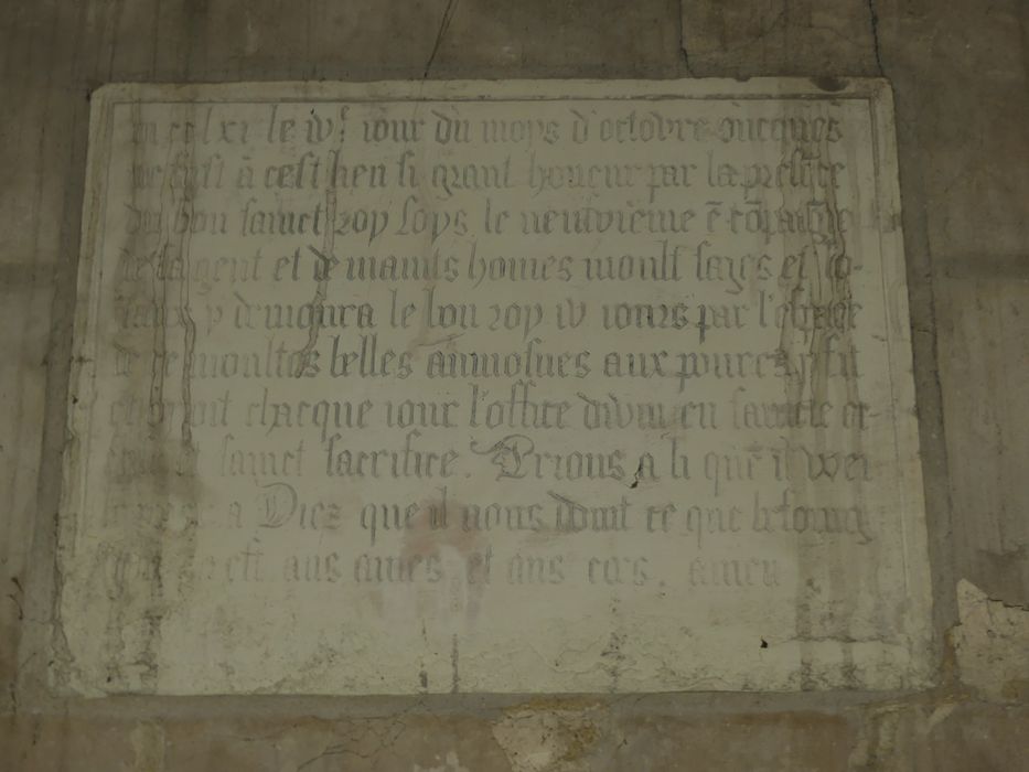 plaque commémorative