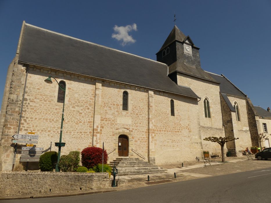 façade latérale sud