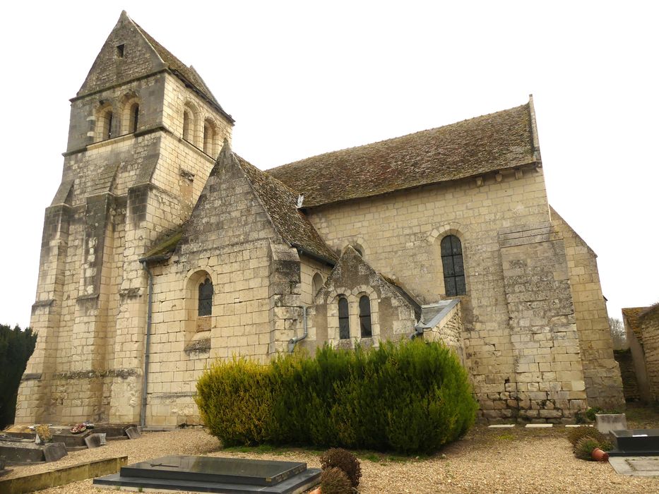 façade latérale sud