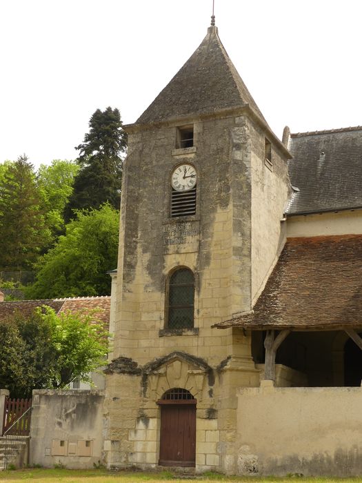 clocher, élévation ouest