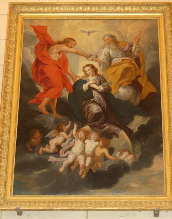 Tableau : L'Assomption et le Couronnement de la Vierge