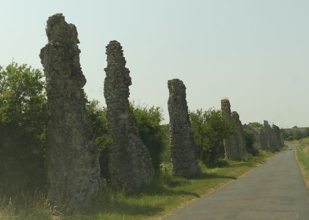 vue partielle des vestiges