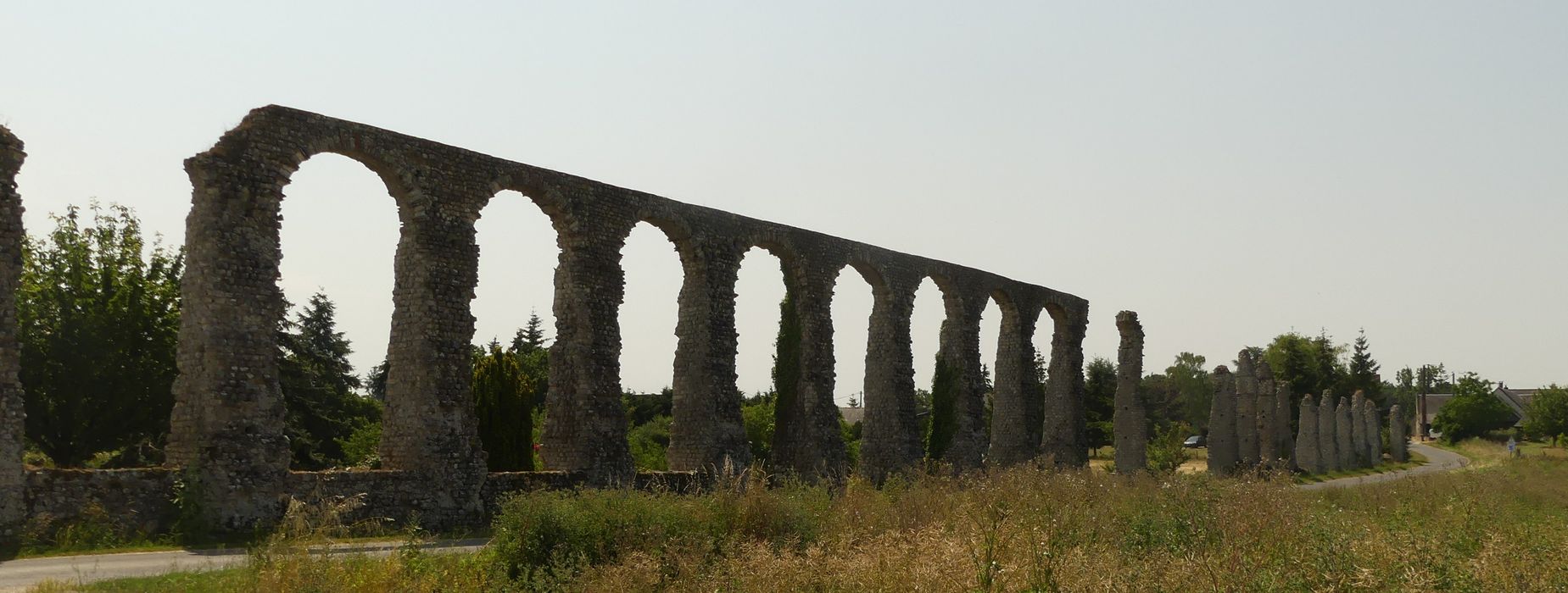 vue partielle des vestiges