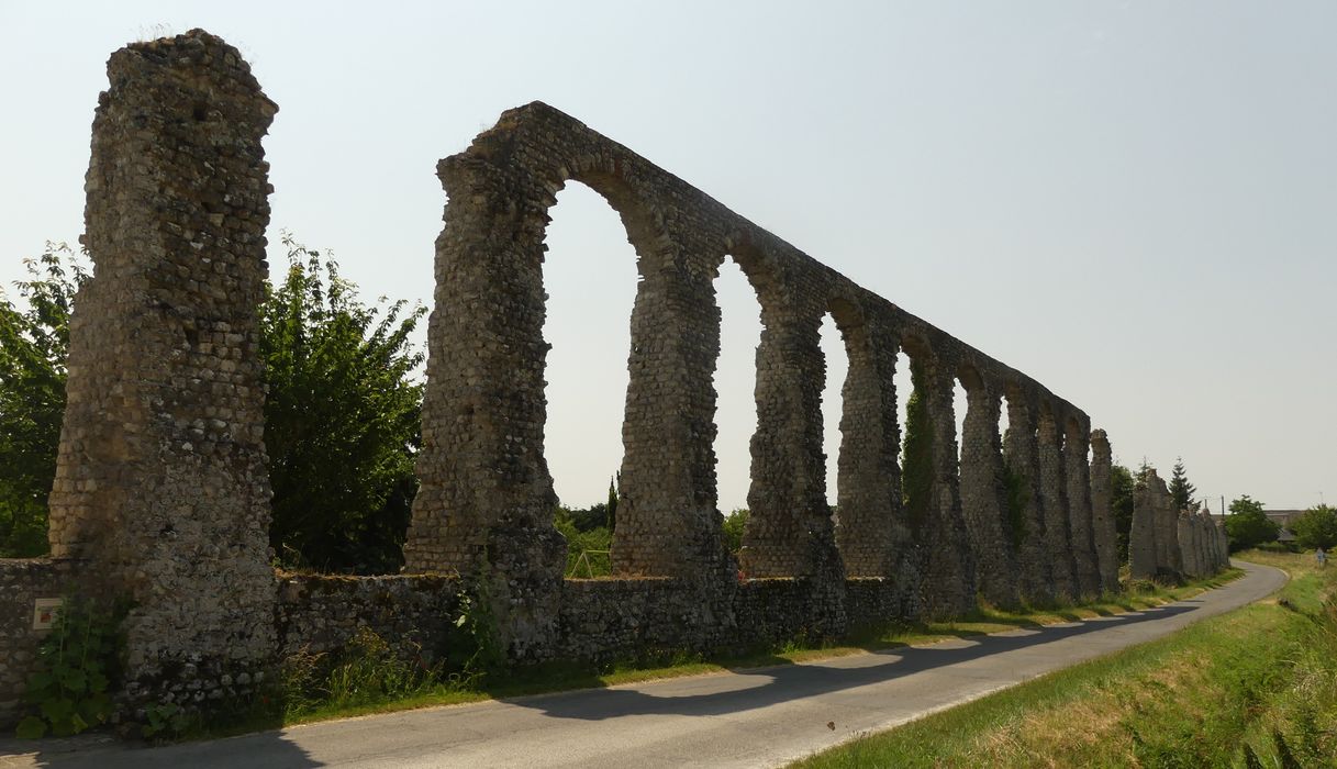 vue partielle des vestiges